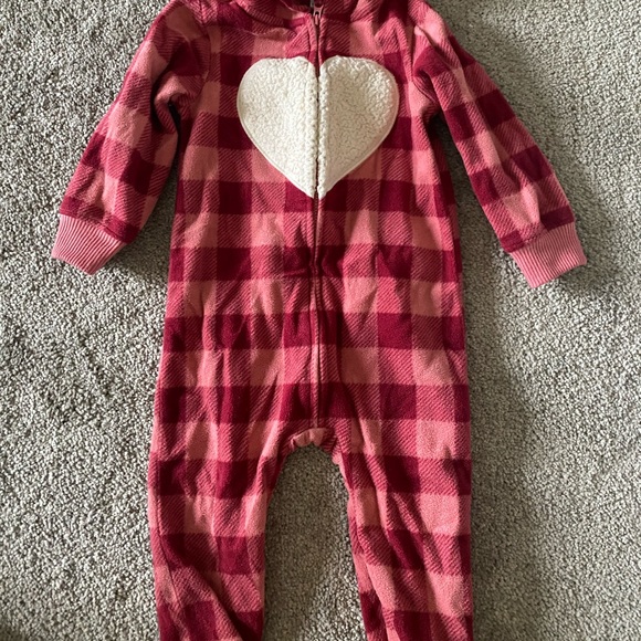 Carters fleece one piece - Picture 2 of 4